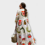 Marcela - Rochie elegantă cu flori