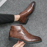 Darell - Pantofi cu catarame duble