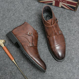 Darell - Pantofi cu catarame duble
