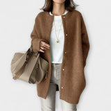 Dovilė™ – cardigan elegant din lână pentru toamnă