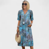 Sigita - Rochie Midi Colorată