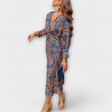Oriana - Rochie elegantă cu mâneci lungi