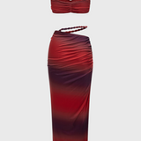 Compleu de rochie Estela fără spate