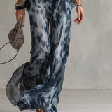 Élise | Set elegant și ușor cu top fluid și pantaloni largi