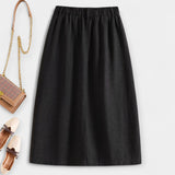 Zita™ - Fustă Midi cu Stil Vintage
