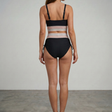 Elena | Costum de baie push-up modelator cu talie înaltă