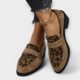 Aurora - Pantofi eleganți pentru femei cu imprimeu de panteră