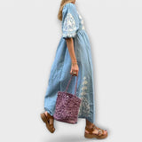 Sílvia - Rochie Imprimată pentru Eleganță Fără Efort