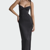 Agnė™ - Rochie din Satin