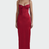 Agnė™ - Rochie din Satin