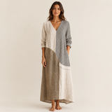 Lana™ | Elegantna Prugasta Haljina