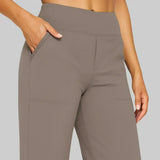 Calista™ | Pantaloni largi pentru femei, culoare maro