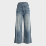 Meda™ – Pantaloni elastici cu talie înaltă (pentru toamnă)