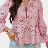 Kayden | Top din Dantelă Boho cu Croi Liber