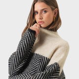 Adelie™ - Pulover de înaltă calitate cu guler înalt din material de lux