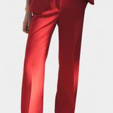 Set de Vestă Carlen Klasikinis cu Curea și Pantaloni Largi