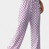 Pantaloni Hilaria Platas cu Patru Linii