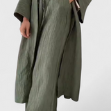 Set de relaxare din două piese Kaspijos cu kimono lung