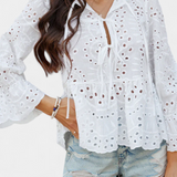 Kayden | Top din Dantelă Boho cu Croi Liber