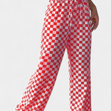 Pantaloni Hilaria Platas cu Patru Linii