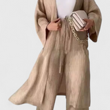 Set de relaxare Kaspian din două piese cu kimono lung