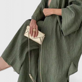 Set de relaxare din două piese Kaspijos cu kimono lung