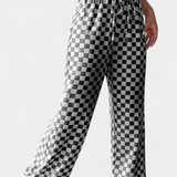 Pantaloni Hilaria Platas cu Patru Linii
