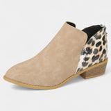 Janicee Pantofi Ortopedici cu Model de Leopar