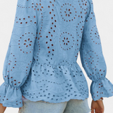 Kayden | Top din Dantelă Boho cu Croi Liber