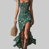 Mika – Boho Retro Maxi Haljina
