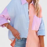 Juniper | Bluza cu butoni colorată