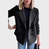 Căldură | Sacou elegant cu mâneci tricotate