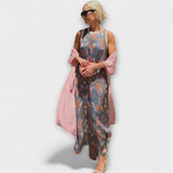 Julia – Rochie maxi cu sacou asortat