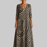 Grace – Elegantna haljina s uzorkom