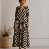 Grace – Elegantna haljina s uzorkom