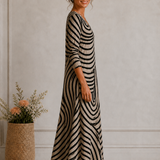 Grace – Elegantna haljina s uzorkom